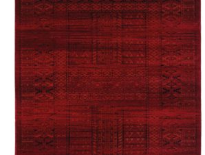 Χαλί Σαλονιού Royal Carpet Afgan 1.00X1.60 – 7504H D.Red (100×160)