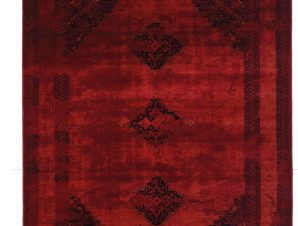 Χαλί Σαλονιού Royal Carpet Afgan 1.00X1.60 – 9870H Red (100×160)