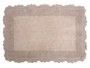 Πατάκι Μπάνιου 50X80 Anna Riska Lace Λινό (50×80)