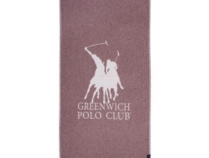 Πετσέτα Θαλάσσης 3906 85×170 Bordo-Ivory Greenwich Polo Club