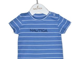 Παιδικό Μπλουζάκι T-Shirt Jersey Organic 49-2110 Ριγέ Blue Nautica