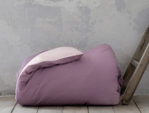 Παπλωματοθήκη Μεμωνομένη King Size 240×260 Nima Colors Cassis / Dusty Rose (240×260)