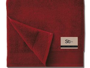 Πετσέτα Προσώπου 50X100 Sb Home Elegante Bordo (50×100)